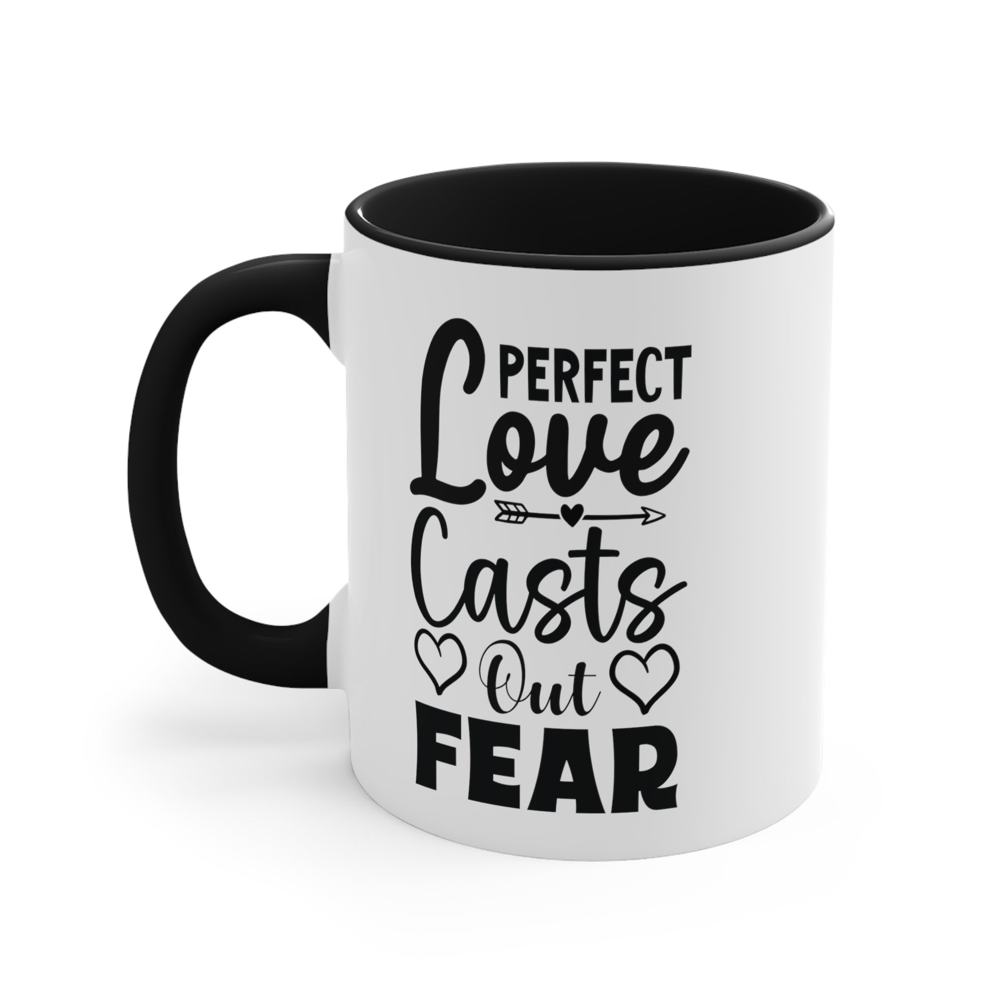 Motivational phrase drinking mug - alternate view