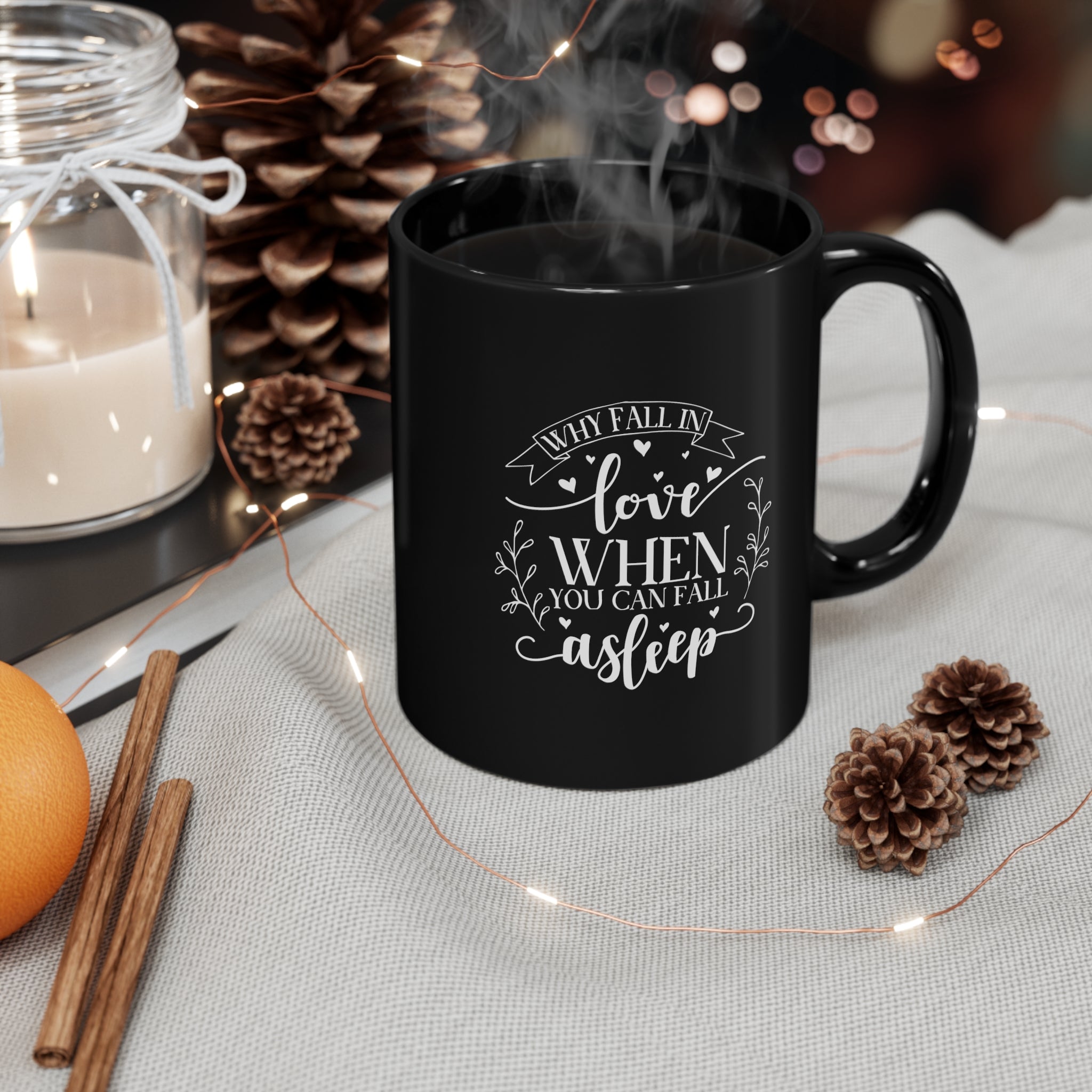 Love and Sleep Mug - alternate view