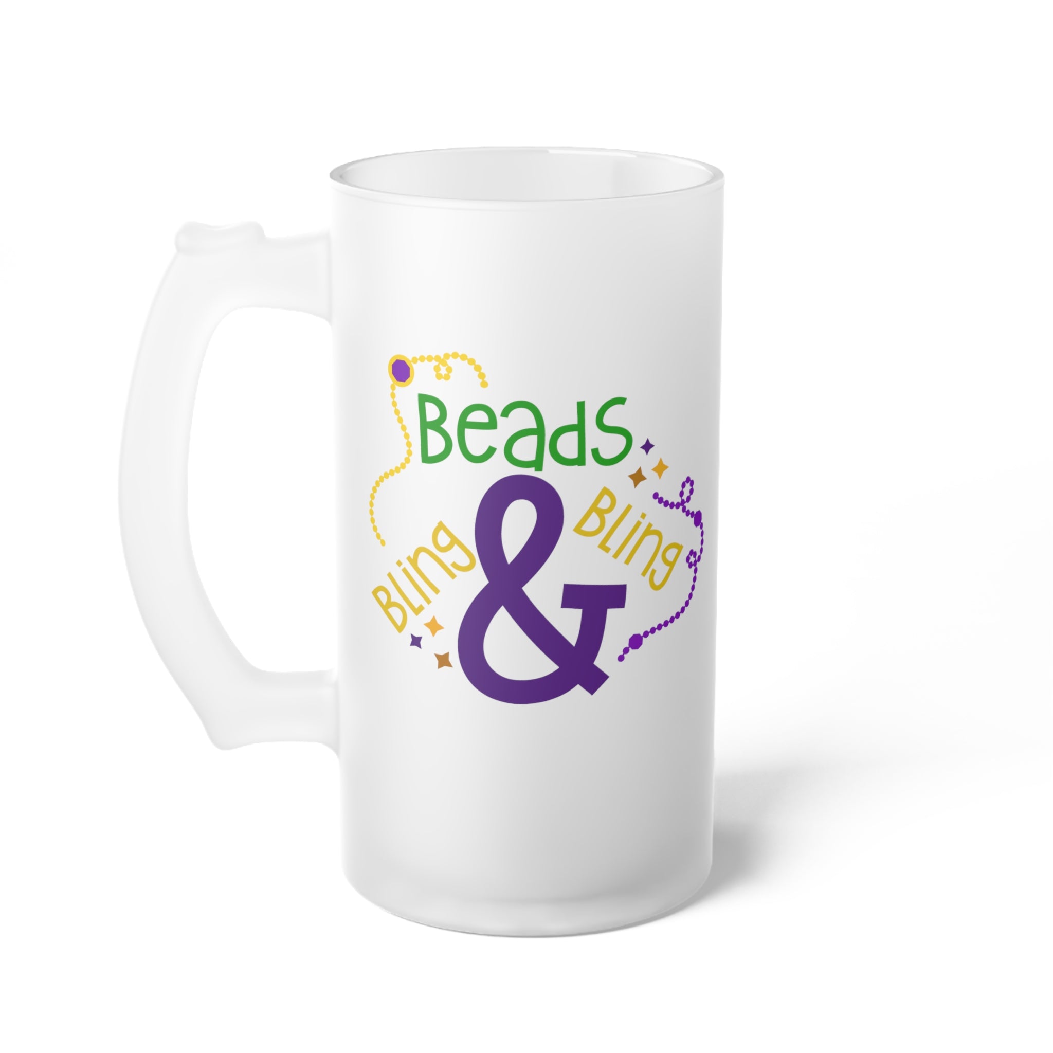 Mardi Gras Beverage Mug - alternate view