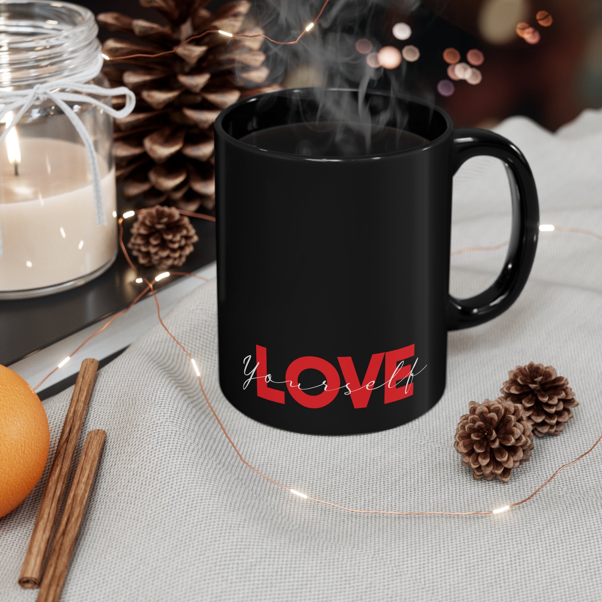 Motivational self - love mug - alternate view