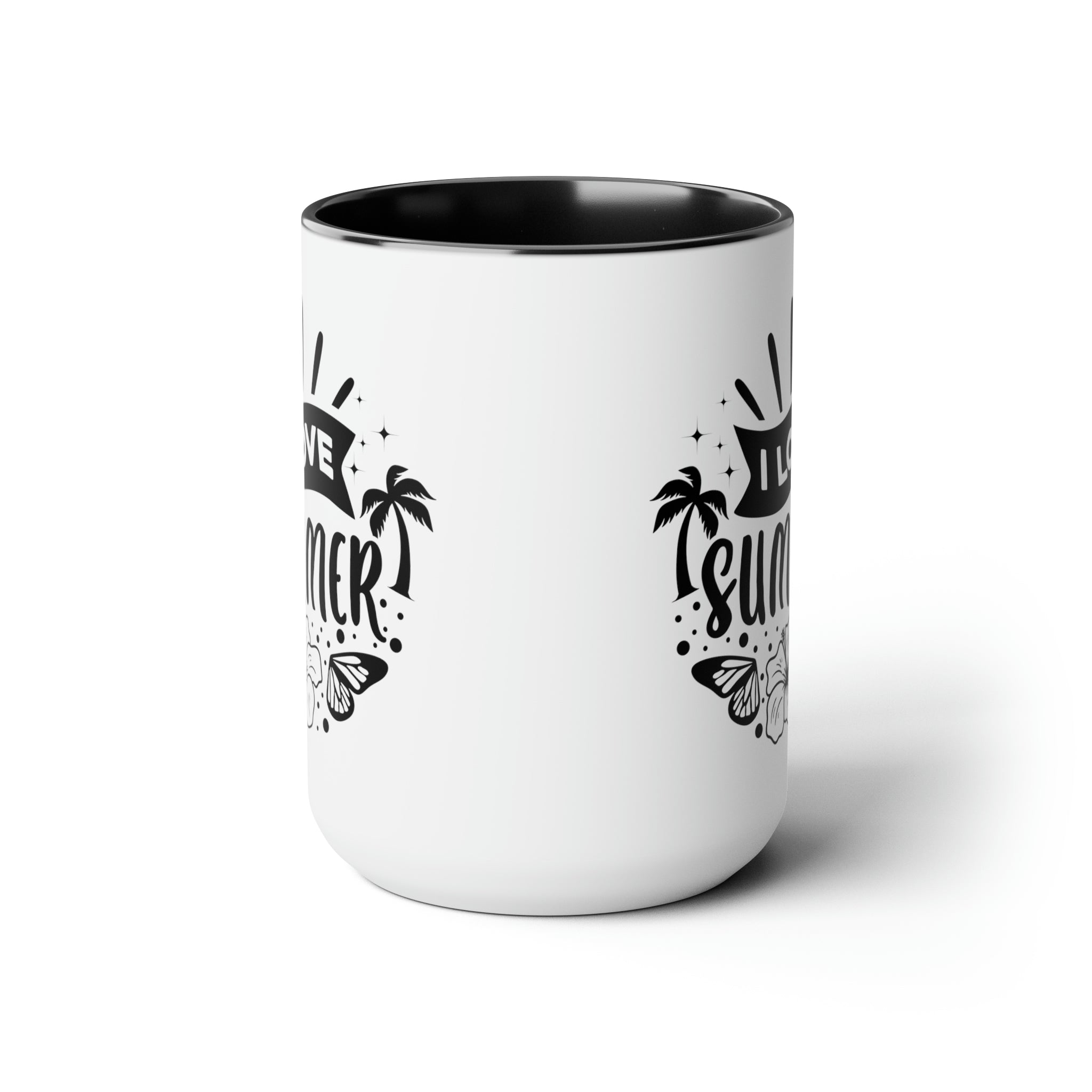 Summer-themed mug - alternate view