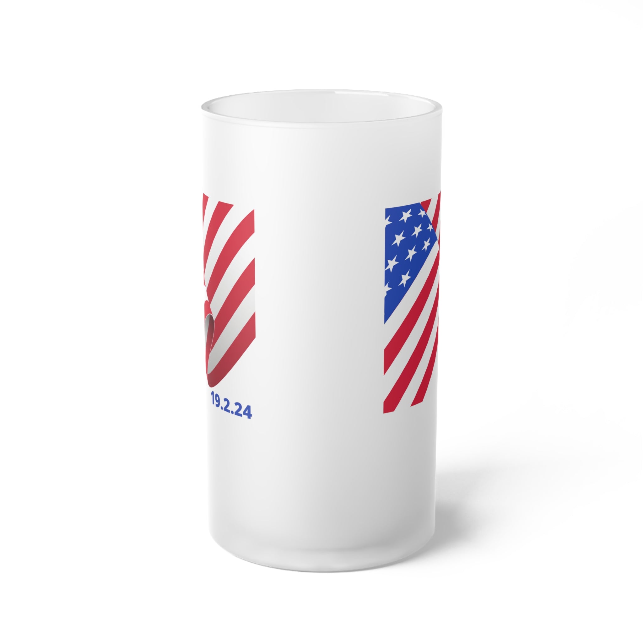 Flagged tall mug - alternate view
