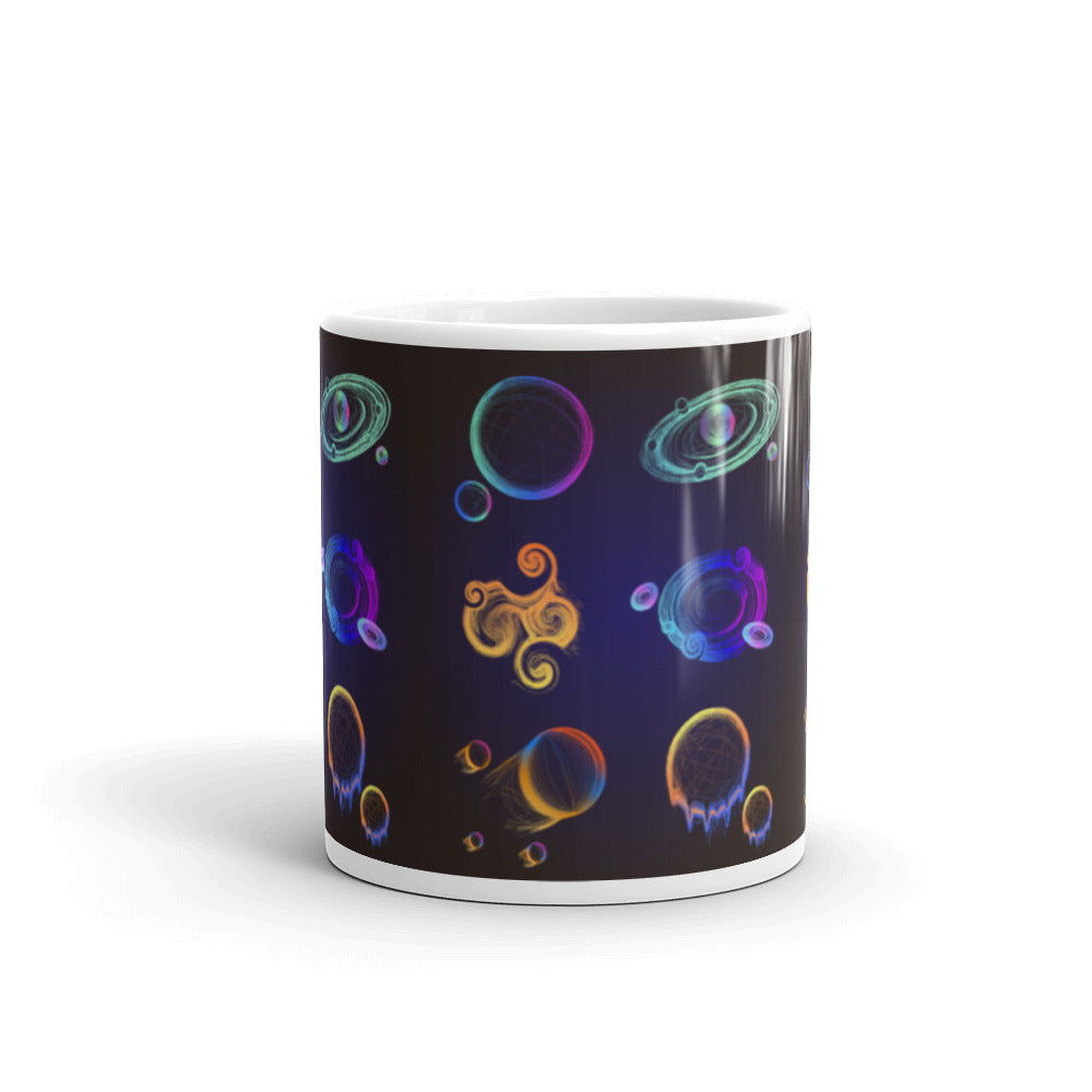 Cosmic Themed Ceramic Mug - alternate view
