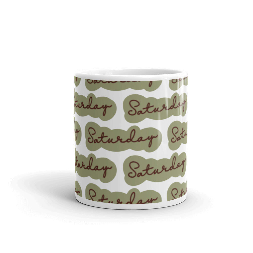 Saturday Pattern Mug - alternate view