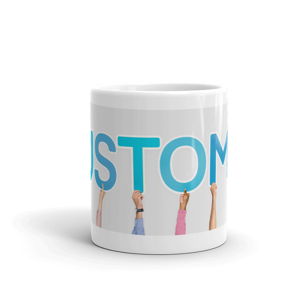 Customer graphic mug - alternate view