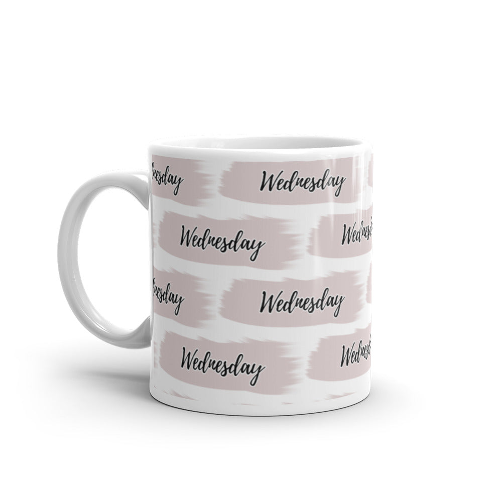 Wednesday Brushstroke Mug - alternate view