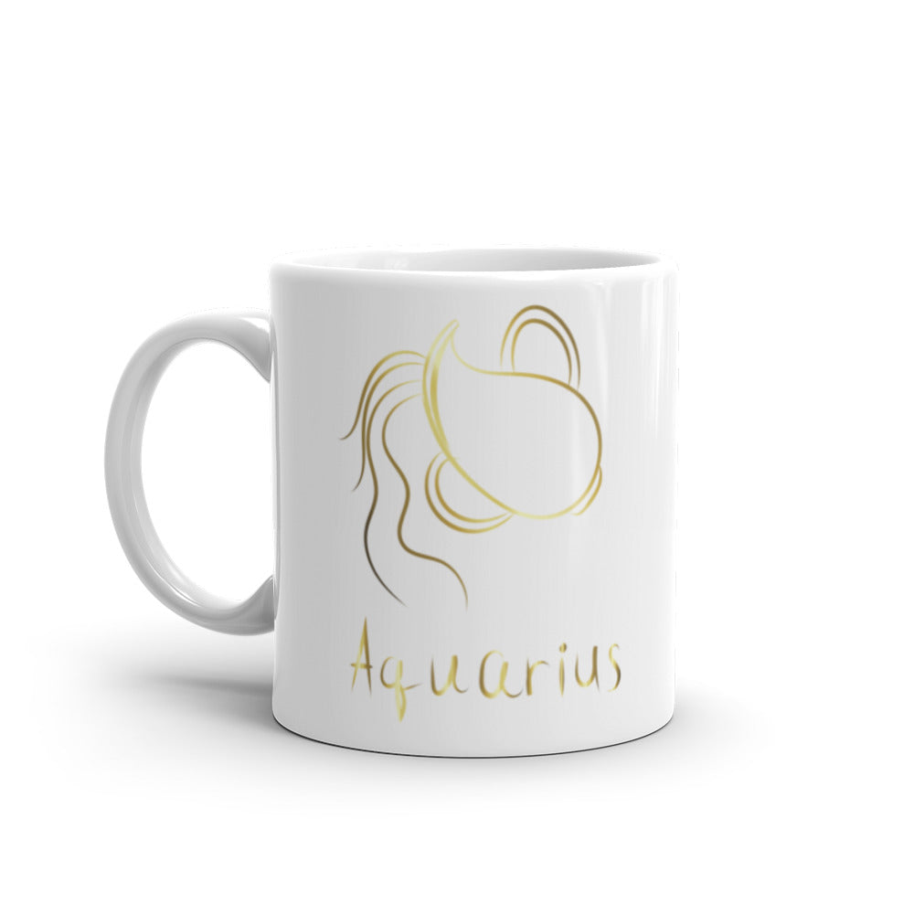 Aquarius Symbol Mug - alternate view