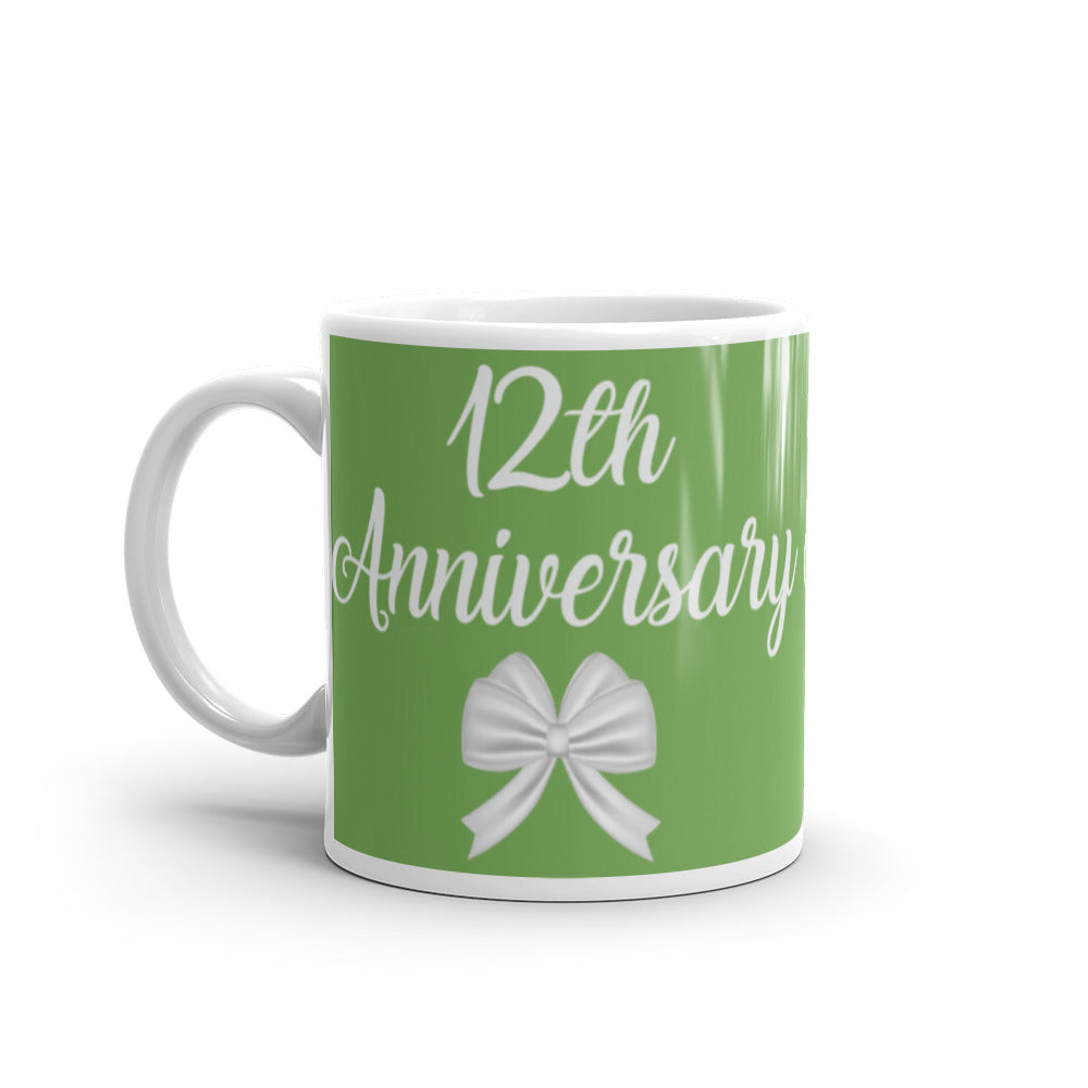 12th Anniversary Commemorative Mug - alternate view