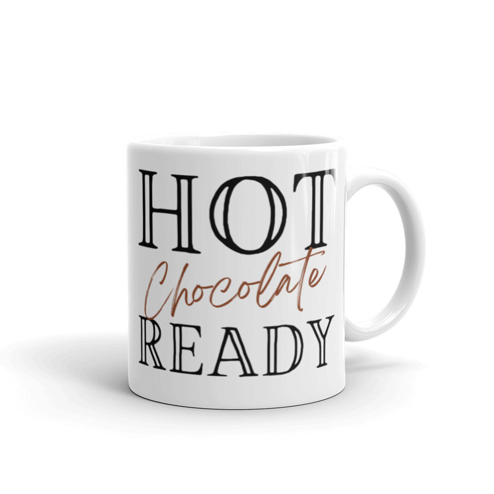 Hot Chocolate Typo Mug - alternate view
