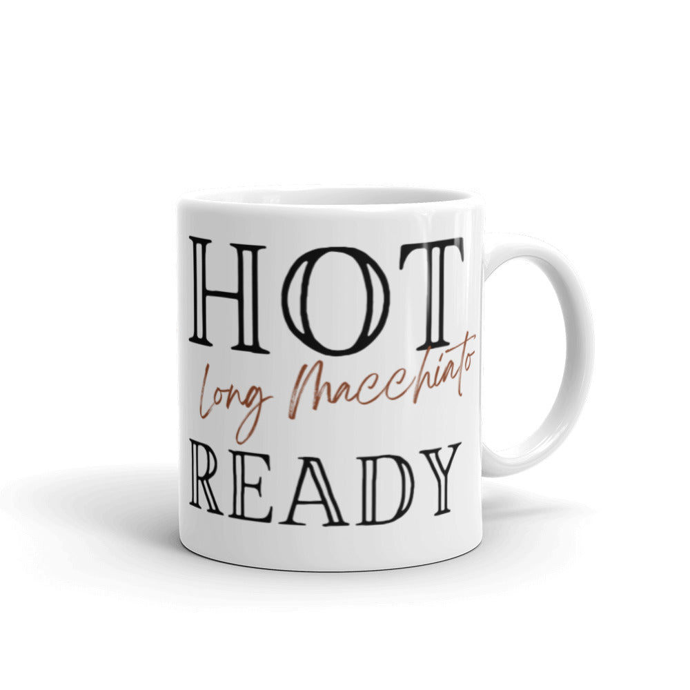 Text-printed drinking mug - alternate view