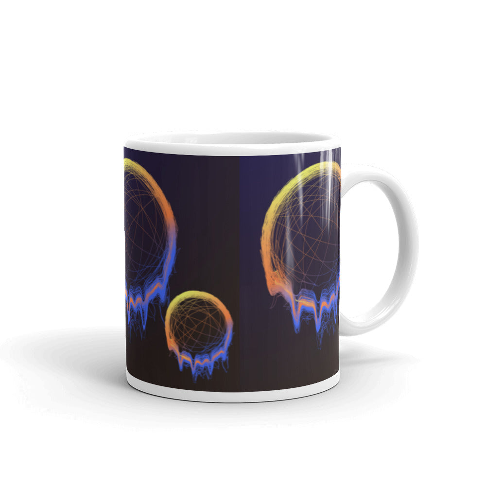 Abstract Sphere Mug - alternate view