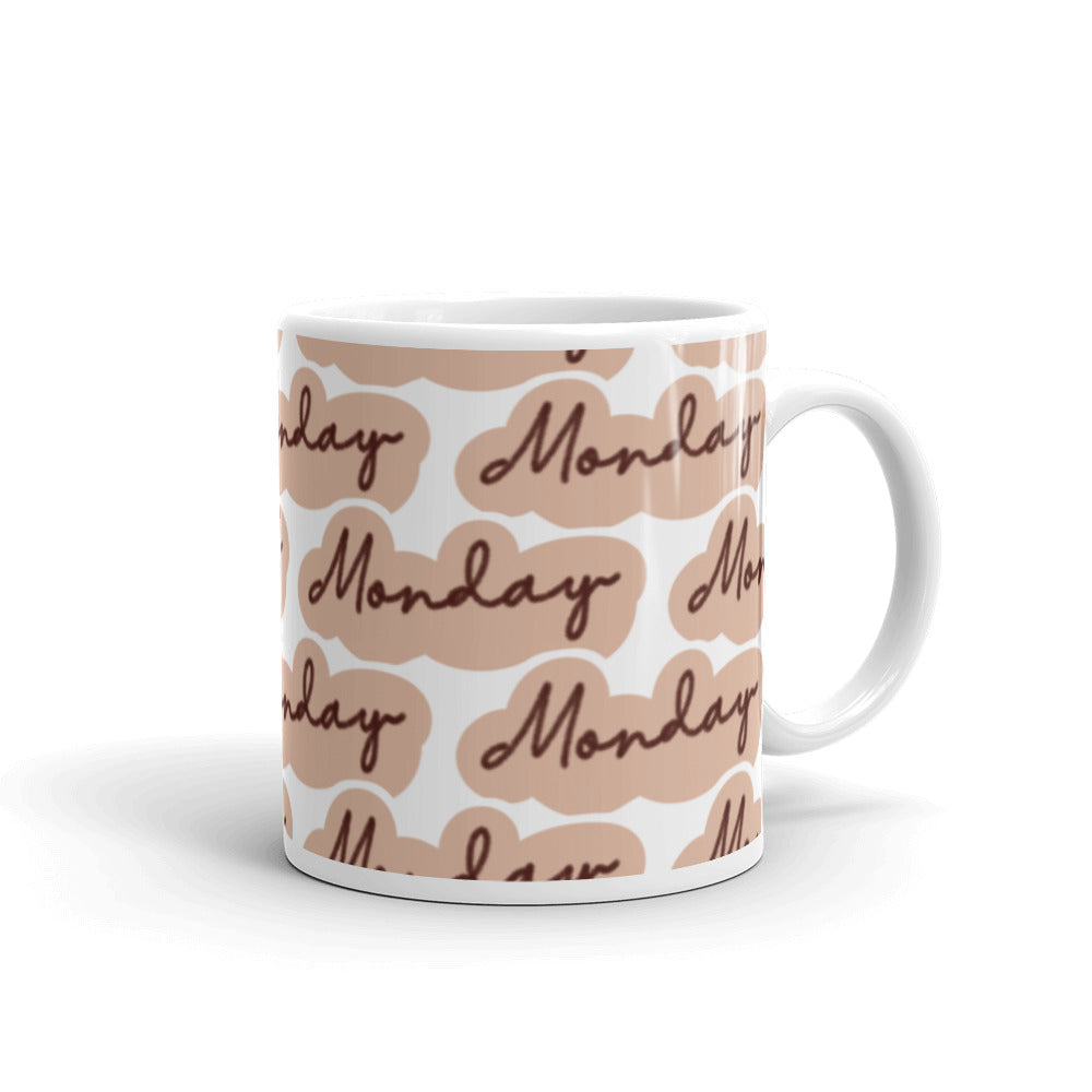 Monday cloud mug - alternate view