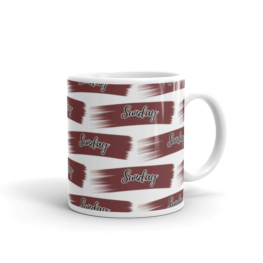 Sunday brushstroke drinking cup - alternate view
