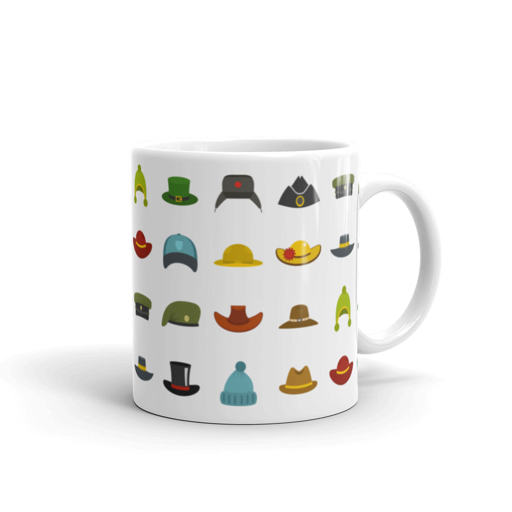 Cartoon hat printed mug - alternate view