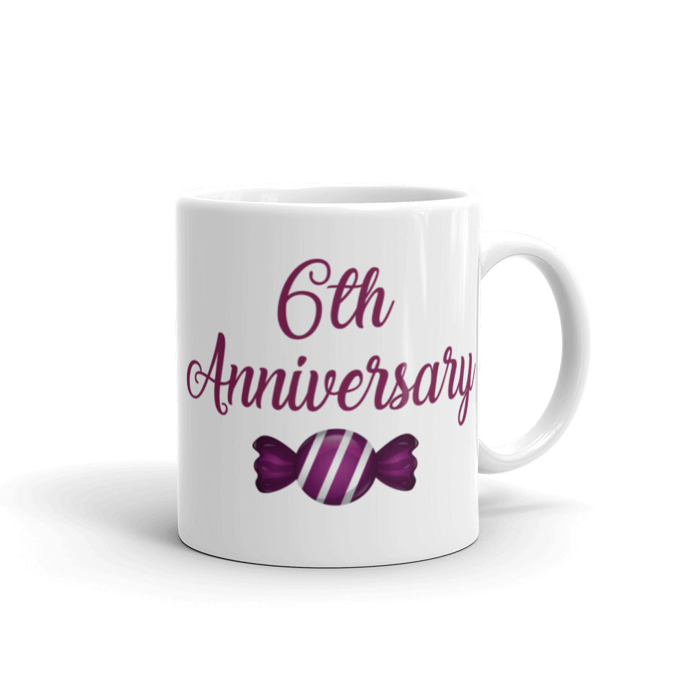 Anniversary candy graphic mug - alternate view