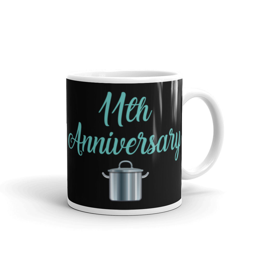 Curved Ceramic Coffee/Tea Mug - alternate view