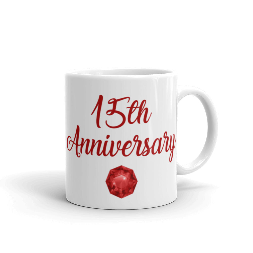 15th Anniversary Gem Mug - alternate view