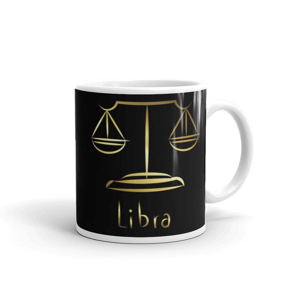 Libra Zodiac Wrap Mug - alternate view