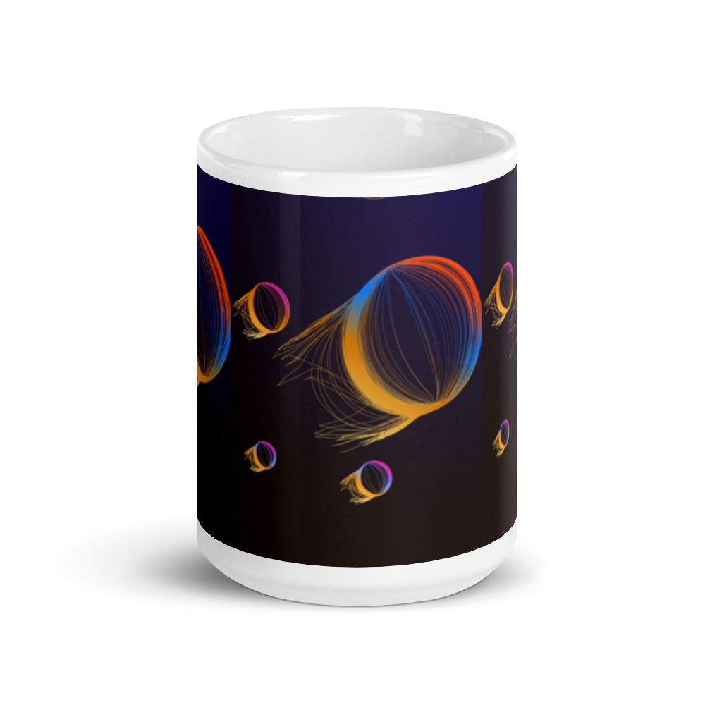 Sci-fi abstract mug - alternate view