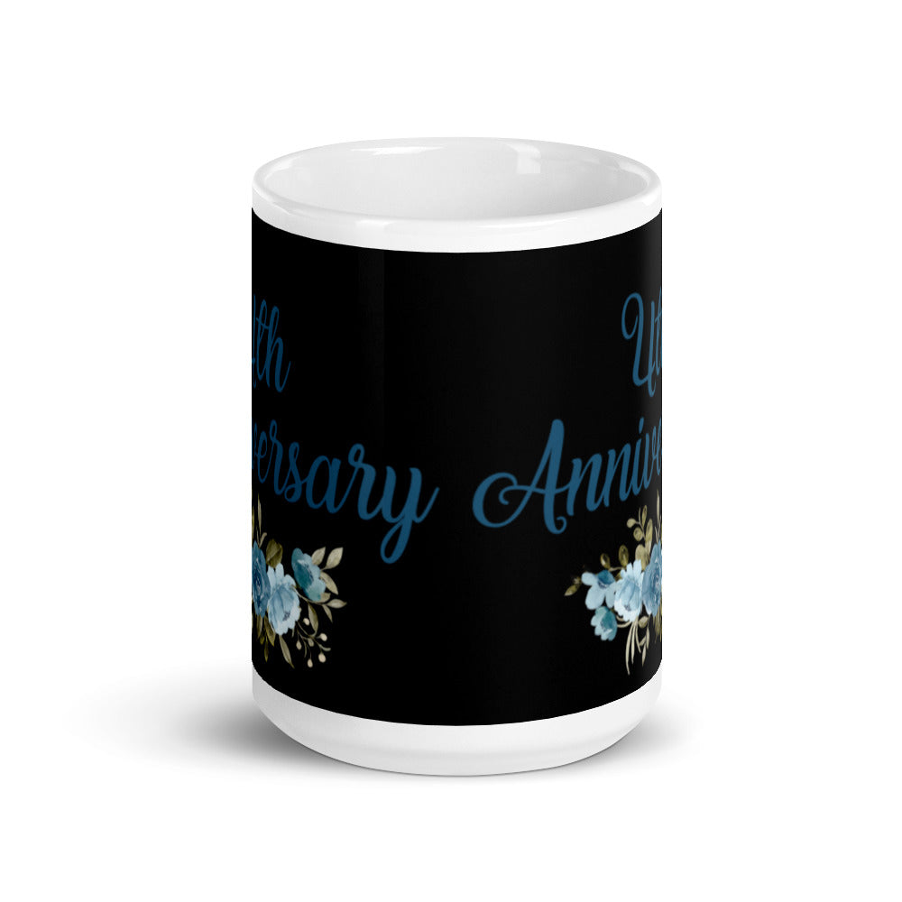 Curved Ceramic Coffee Mug - alternate view
