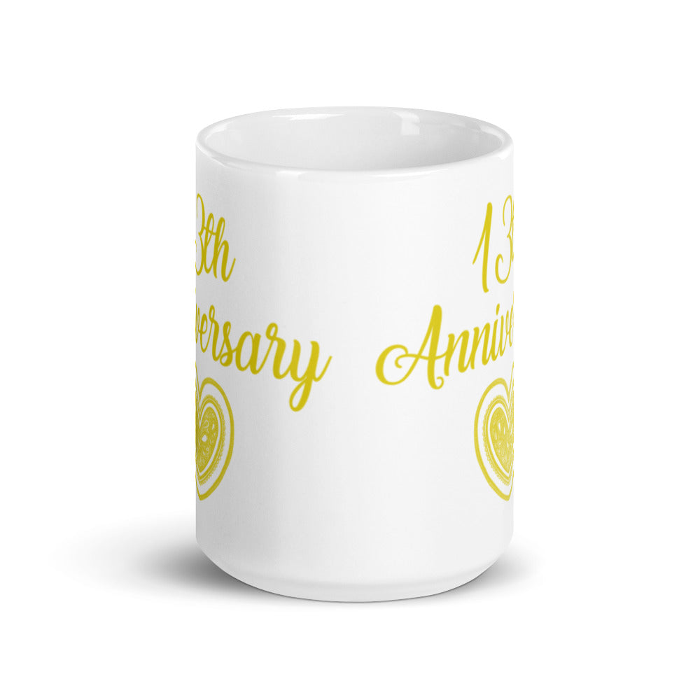 13th Anniversary Wrap Mug - alternate view