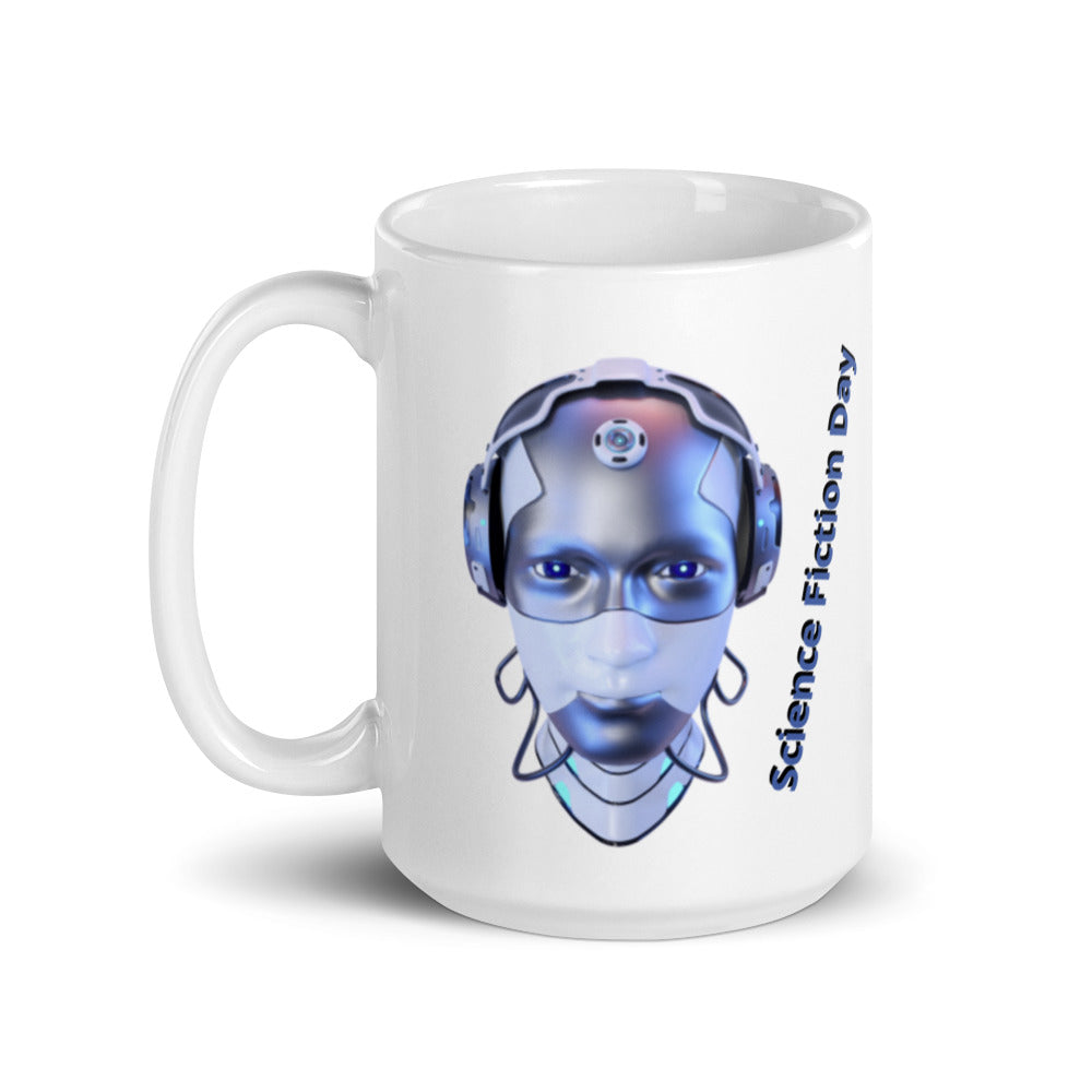 Science Fiction Robot Mug - alternate view