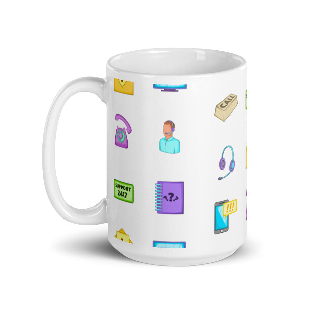 Customer Support Themed Mug - alternate view